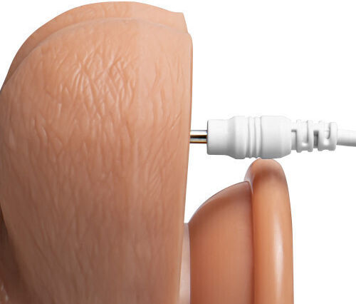 Toyboy Latino Realistic Vibrator cu Telecomandă 21cm Carne