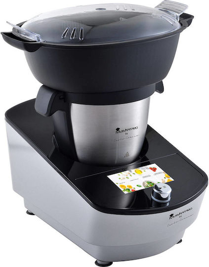 MasterPro Πολυμάγειρας 1000W με Χωρητικότητα 3.5lt Ασημί