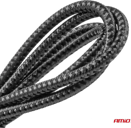 AMiO UC-17 Braided USB-C to Lightning Cable Μαύρο 1m (02929)