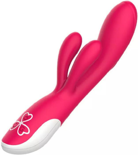 Lena Vibrator Kaninchen 21cm Red