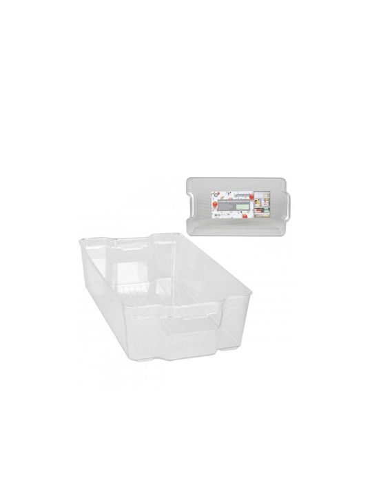 Plastic Storage Box with Lid Transparent 31.5x21x9cm