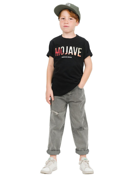 Kinder Schlaghose Jeans Gray