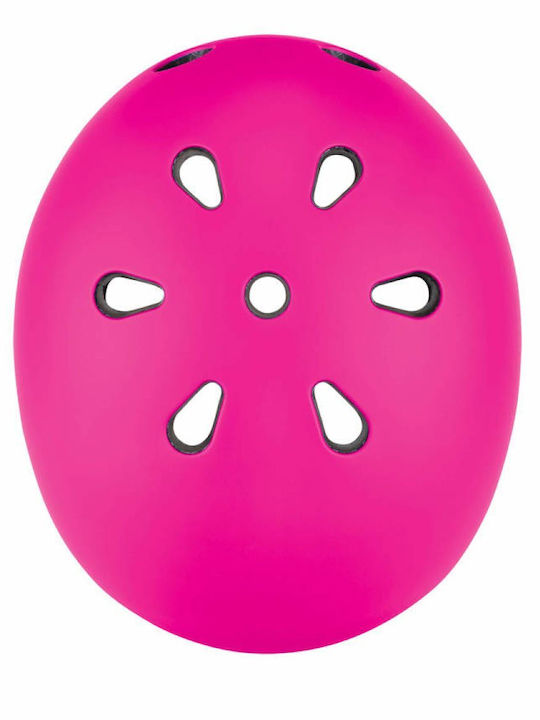 Globber Go Up Lights Kids' Helmet for City Bike Pink with LED Light XXS/XS (45-51cm)