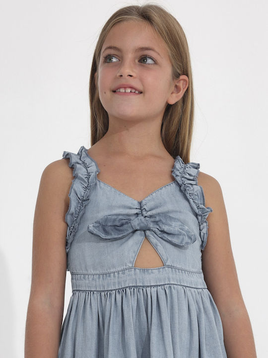 Rochie pentru Copii Fără mâneci Denim Albastru