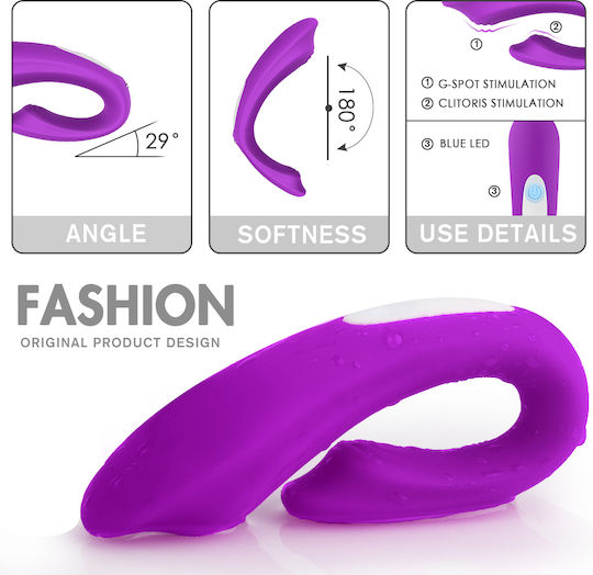La Lolita Amsterdam Wejoyrtc Mini Vibrator für Paare mit Fernbedienung 9.6cm Fuchsia
