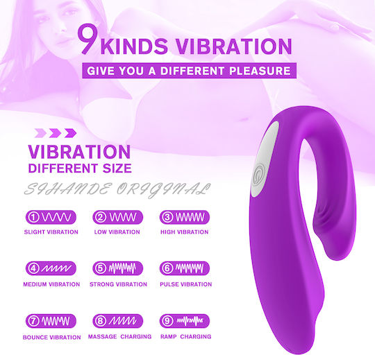 La Lolita Amsterdam Wejoyrtc Mini Vibrator für Paare mit Fernbedienung 9.6cm Fuchsia