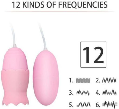 La Lolita Amsterdam Exclusive Angel Vibrator Egg Roz