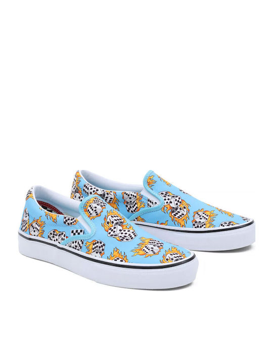 Skate Men's Slip-Ons Blue