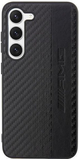 Mercedes-Benz Carbon Stripe & Embossed Back Cover Πλαστικό Μαύρο (Galaxy S23)