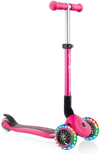 Globber Kinderroller Klappbar 3-Rad Für 2+ Jahre Fuchsie