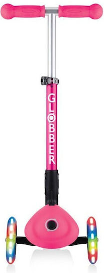 Globber Kinderroller Klappbar 3-Rad Für 2+ Jahre Fuchsie