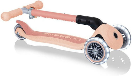Globber Kinderroller Klappbar Lights Ecologic 3-Rad Für 2+ Jahre Orange