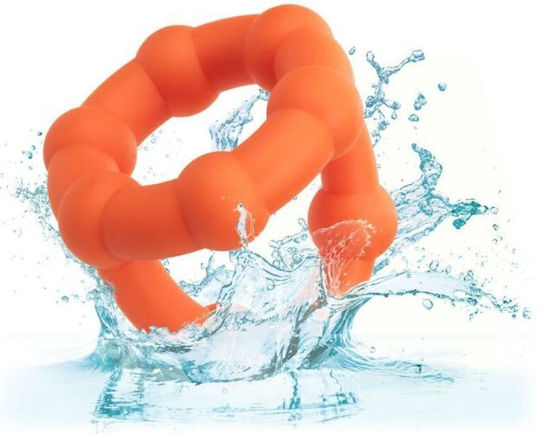 Calexotics Alpha All Star Cock Ring Schwanz Silikon Orange