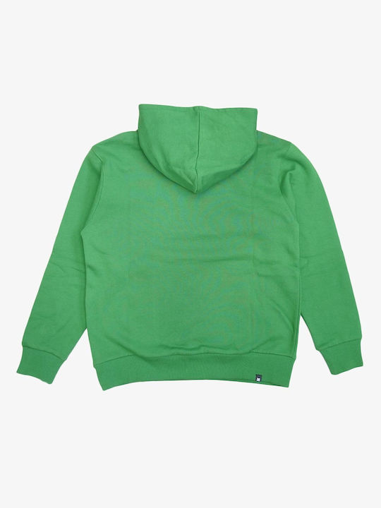 DC Kids Sweatshirt with Hood and Pocket Green