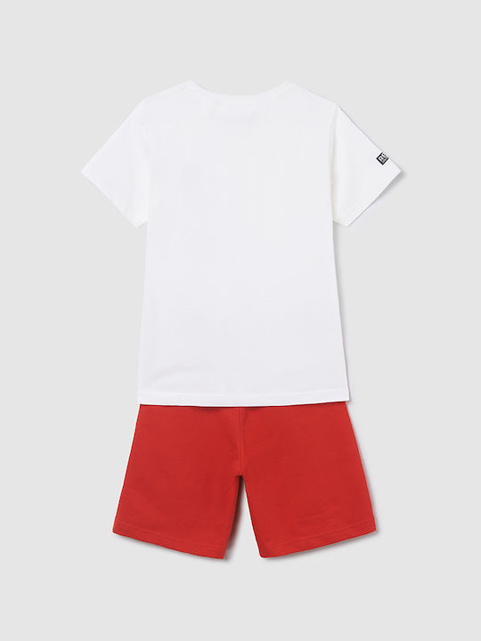 Mayoral Kids Set with Shorts Summer 2pcs White