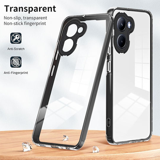 Color Frame Задна корица Силикон Прозрачен (Realme C33)