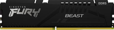 Kingston Fury Beast 8GB DDR5 RAM cu Viteză 5200 pentru Desktop