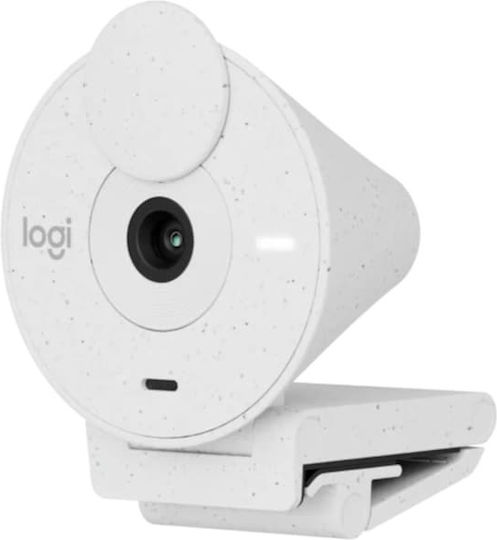 Logitech Brio 300 Full HD 1080p Web Camera White