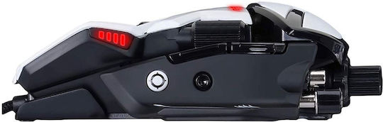 Mad Catz R.A.T. 8+ Gaming Ποντίκι 16000 DPI Λευκό