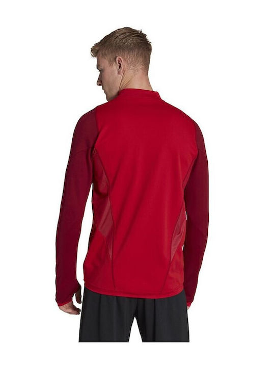 Adidas Herren Sweatshirt Jacke Rot