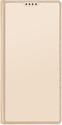 Dux Ducis Skin Pro Synthetic Leather Book Gold (Galaxy S23 Ultra)