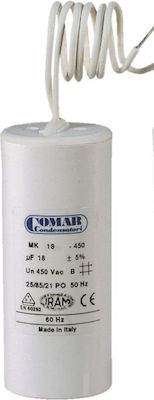 Comar Permanent Capacitor 1.5uF 450V 03.006.0015