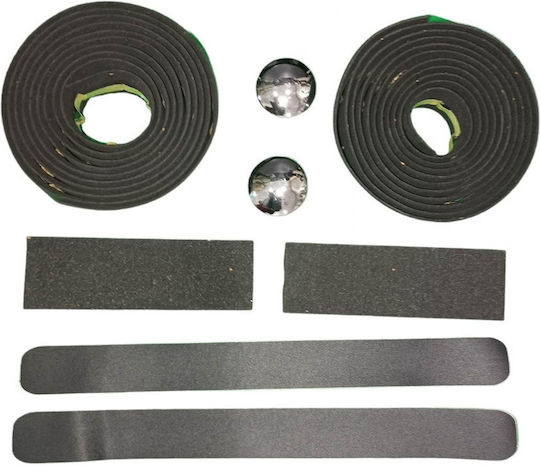 Velo Cork Bicycle Handlebar Tape Black