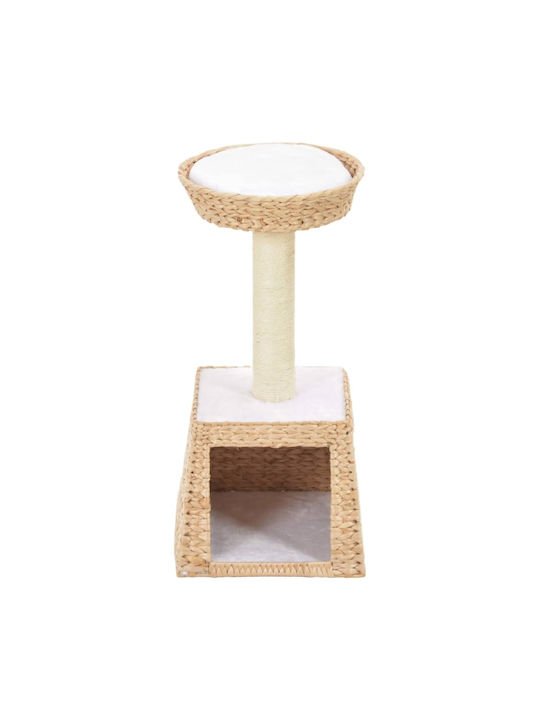 vidaXL Cat Scratching Post Cat Tree In Brown Colour 30x30x64 cm