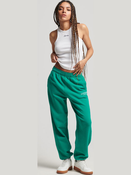 SDCD Code Core Sport High Waist Sweatpants Jogger Beverly Green