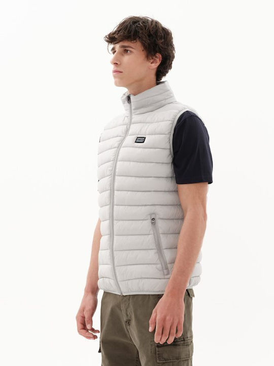 231.EM10.140 Sleeveless Jacket Puffer Ice