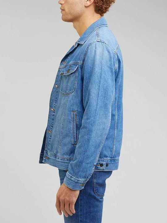 Rider Jeansjacke Jacke Blue Bird Mid Worn