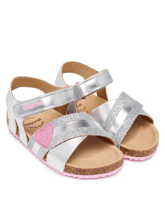 Mayoral Kids' Sandals Silver