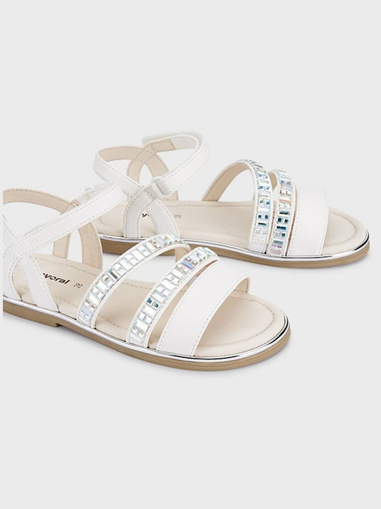 Mayoral Kids' Sandals White