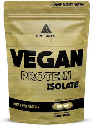 Peak Nutrition Vegan Protein Isolate 750gr Hazelnut