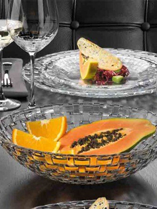 Nachtmann Bossa Nova Decorative Bowl Crystal Transparent 30x30cm