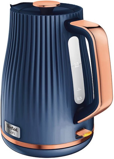 Tefal Loft Kettle 1.7lt 2400W Blue
