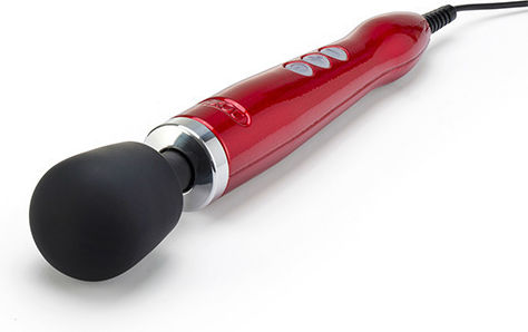 Doxy Die Cast Vibrator Massage 37cm Candy Red