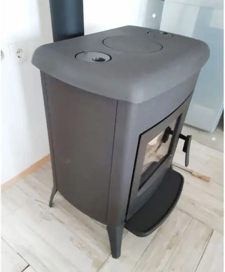 Plamen Amity 3 Fontă Soba pe lemne 8kW Gri