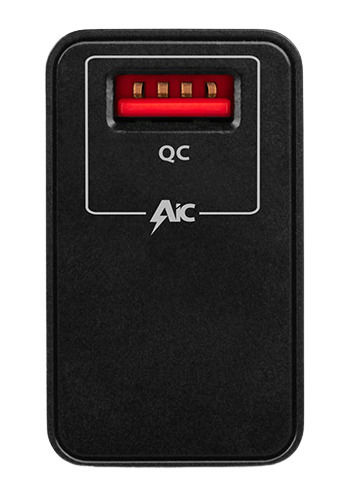 Axagon Încărcător Fără Cablu cu Port USB-A Quick Charge 3.0 Negruς (ACU-QC19)