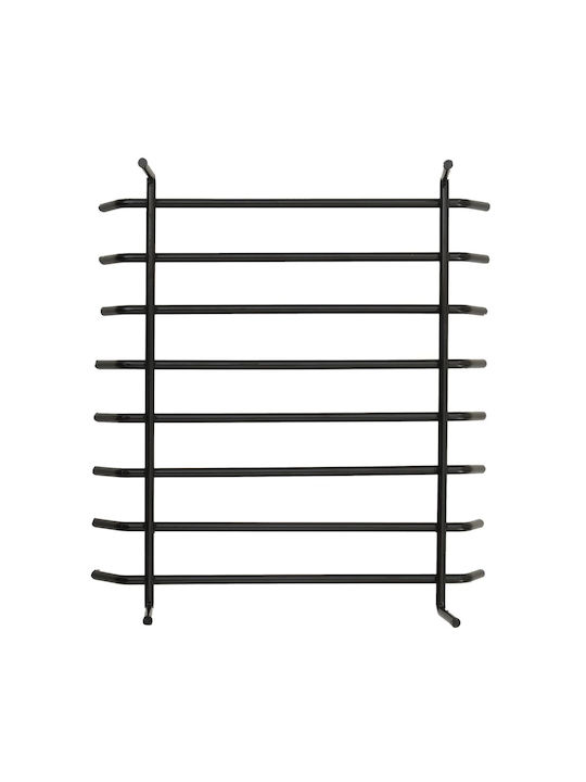 vidaXL Focar În aer liber din fontă Negru 38x38x122cm