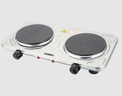 Newest BM-200d-3s Enamel Countertop Double Burner Inox