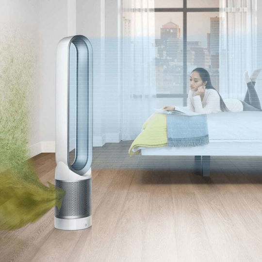 Dyson TP00 Вентилатор Без Перки 40W с Дистанционно Бял