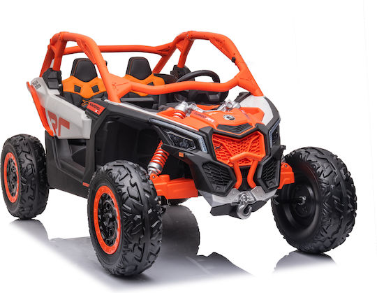 Can Am Maverick UTV Buggy Διθέσιο με Τηλεκοντρόλ Τύπου 24 Volt Πορτοκαλί