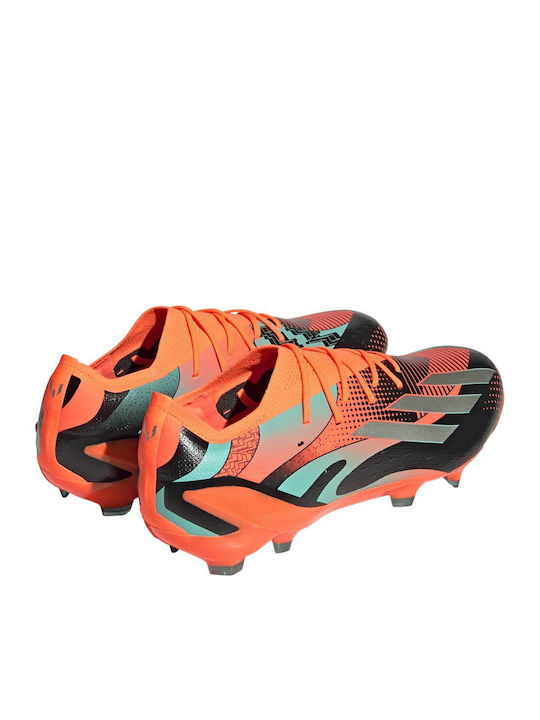 adidas X Speedportal Messi.1 Football Shoes with Cleats Orange