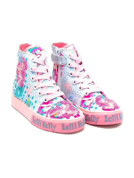 Lelli Kelly Kids Sneakers High LKED3489 Pink