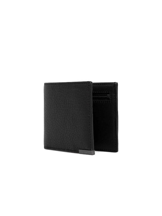 Calvin Klein Men's Leather Coin Wallet Black
