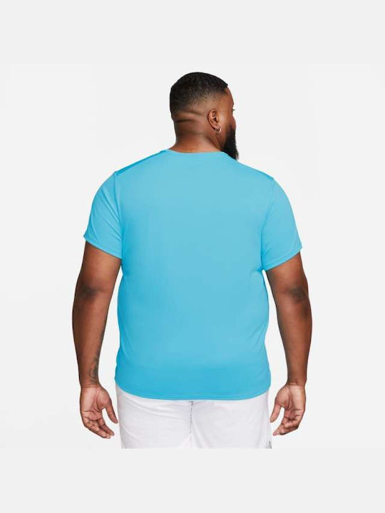 Nike Men's Athletic T-shirt Short Sleeve Dri-Fit Turquoise