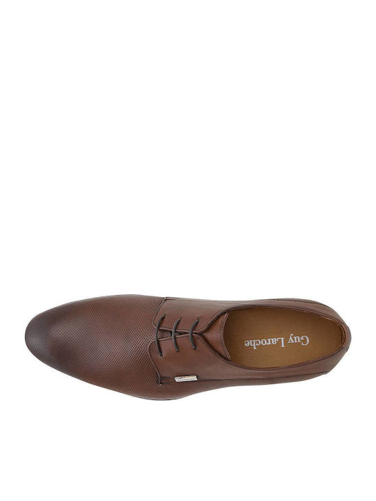 Sterlin Δερμάτινα Ανδρικά Σκαρπίνια Cognac