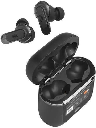 JBL Tour Pro 2 In-ear Bluetooth Handsfree Ακουστικά με Αντοχή στον Ιδρώτα και Θήκη Φόρτισης Μαύρα