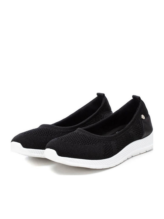 Fabric Ballerinas Black